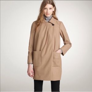 J. Crew X Nello Gori Wool Coat in Beige 6.
